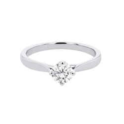 Athena Collection Platinum & Diamond Ring - 0.42ct