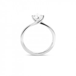 Amelia Collection Platinum & Diamond Engagement Ring - 0.90ct