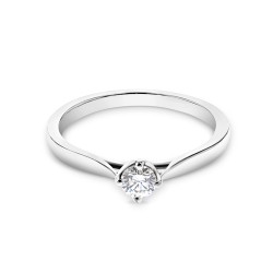 Athena Collection Platinum & Diamond Ring - 0.20ct