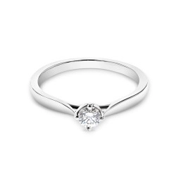 Athena Collection Platinum & Diamond Ring - 0.20ct