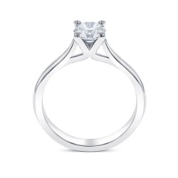 Platinum KC Collection Solitaire Engagement Ring - 0.73ct