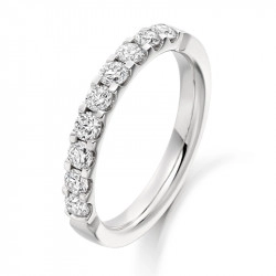 18ct White Gold Diamond Eternity Ring – 0.70ct