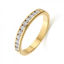 Ladies 18ct Yellow Gold Diamond Eternity Ring