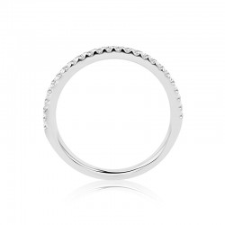 Platinum & Diamond Wedding Ring - 0.25ct