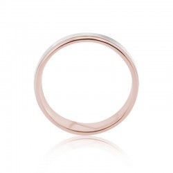 Gents 18ct Gold & Platinum Wedding Ring - 5mm