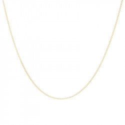 9ct Yellow Gold Curb Chain 18