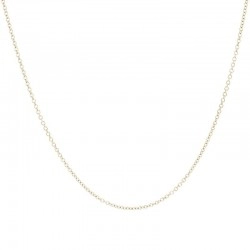 18ct Yellow Gold 16 inch Trace Chain