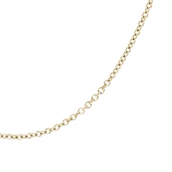 18ct Yellow Gold 16 inch Trace Chain Detail