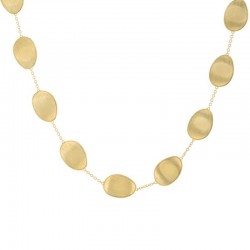 Marco Bicego 18ct Yellow Gold Lunaria Necklet - 17"
