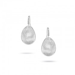 Marco Bicego 18ct White Gold Diamond Lunaria Drop Earrings