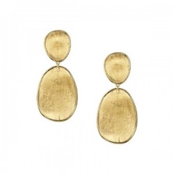 Marco Bicego 18ct Yellow Gold Double Lunaria Drop Earrings