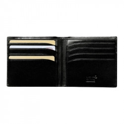Montblanc Meisterstuck Black Leather Wallet - 8cc