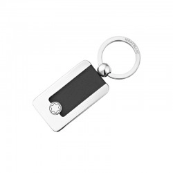 Montblanc Meisterstuck Key Fob Metal & Leather