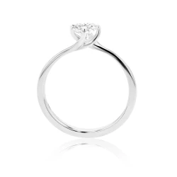 Amelia Collection Platinum & Diamond Engagement Ring - 0.40ct