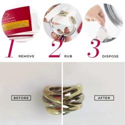  Connoisseurs Jewellery Cleaning Wipes Instructions