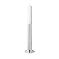 Georg Jensen Bernadotte Floor Candle Holder with Candle