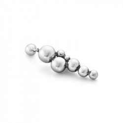 Georg Jensen Silver Moonlight Grape Drop Earrings - 551K