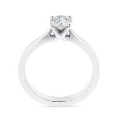 Grace Platinum and 0.61ct Diamond Engagement Ring Upright