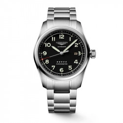 Longines Gents Spirit Collection Automatic Black Dial Watch - 42mm