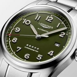 Longines Spirit Collection Automatic Green Dial Watch - 40mm