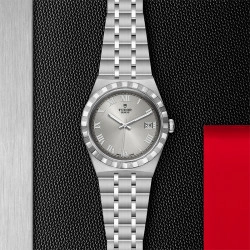 TUDOR Royal Collection Silver Dial Watch - 38mm