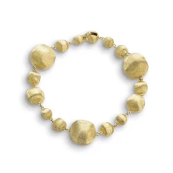 Marco Bicego Africa Collection 18ct Yellow Gold Graduated Bracelet