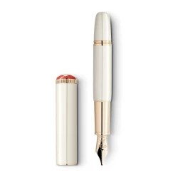 Montblanc Heritage Rouge et Noir "Baby" Special Edition Ivory Fountain Pen without lid