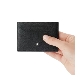 Montblanc Sartorial card holder 5cc to scale in hand