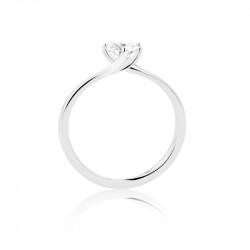 Amelia Collection Platinum & Diamond Solitaire Engagement Ring - 0.53ct