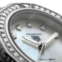 TAG Heuer Aquaracer Professional 200 Mother-of-Pearl Diamond Dial - 30mm