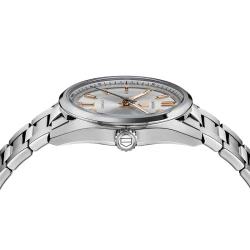 TAG Heuer Carrera Date Silver Dial profile view