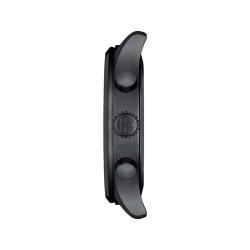 Tissot Chrono XL 45mm Black PVD Case Side Profile View
