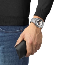 Tissot PRX Automatic Chronograph 42mm Watch on male models wrist