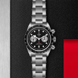 TUDOR Black Bay Chrono Black Dial Bracelet Watch - 41mm