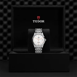 Tudor 1926 36mm white dial stainless steel watch in presentation box