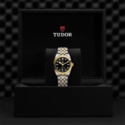 TUDOR Black Bay 31 S&G 31mm Black Dial on a steel and yellow gold bracelet in a presentation box