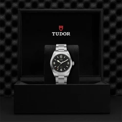 Tudor Ranger Black Dial Bracelet Watch - 39mm