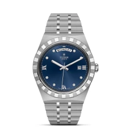 TUDOR Royal Collection Blue Diamond Dial Watch - 41mm