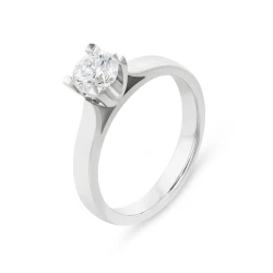 Venus Platinum and Diamond Solitaire Engagement Ring