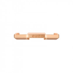 Gucci 18ct Rose Gold Link to Love Collection Stacking Ring 