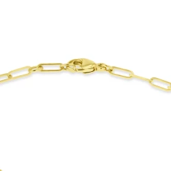 Yellow Gold 7.25" Fancy Link Bracelet Clasp