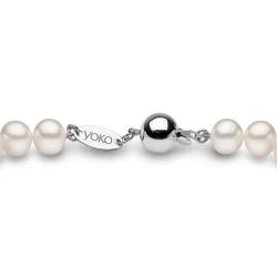 Yoko Classic Collection 18ct White Gold 6-6.5mm Freshwater Pearl Bracelet