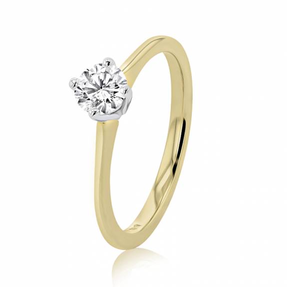 Athena Collection 18ct Gold Diamond Ring - 0.45ct