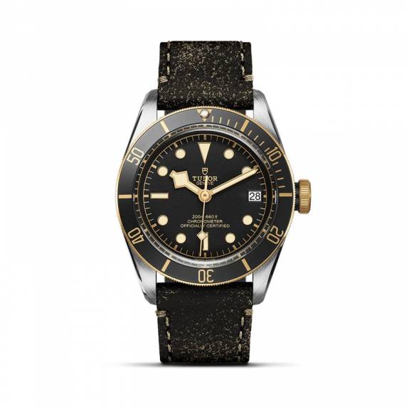 TUDOR Gents Black Bay S&G Black Dial Watch - 41mm