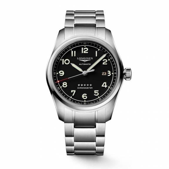 Longines Gents Spirit Collection Automatic Black Dial Watch - 42mm