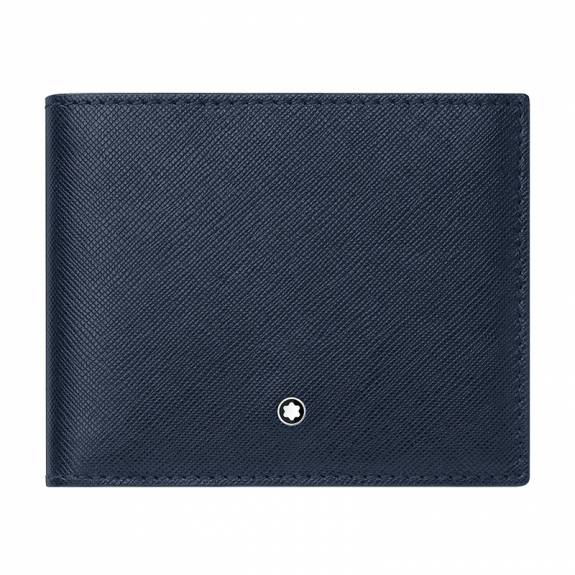 Montblanc Sartorial Collection Blue Wallet - 6CC