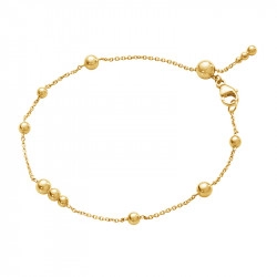 Georg Jensen 18ct Yellow Gold Moonlight Grape Bracelet - 1551A