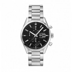 TAG Heuer Gents Automatic Carrera Black Dial Watch - 41mm