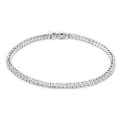 18ct White Gold & Diamond Line Bracelet - 2.15ct