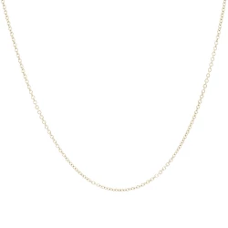 18ct Yellow Gold 16" Trace Chain
